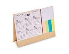 Calendario con bloc de notas