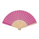 Abanico de bambú