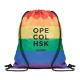 Bolsa cuerdas rainbow de RPET - Imagen 3