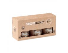 Set de 3 mieles de flores - Imagen 1