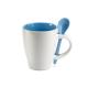 Taza bicolor con cuchara 250 ml - Imagen 2