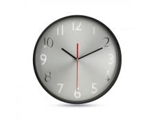 Reloj pared esfera plateada - Imagen 1