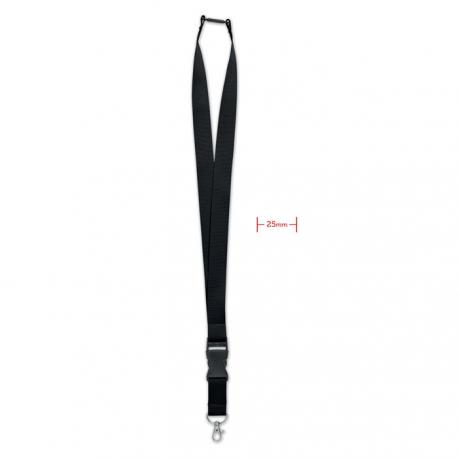 Lanyard 25mm con mosquetón - Imagen 1
