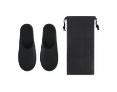 Zapatillas hotel poliéster - Imagen 1