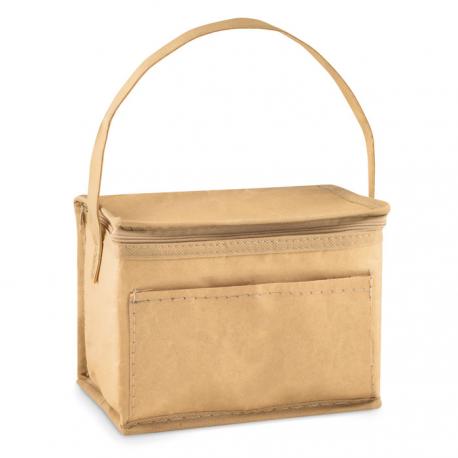 Bolsa nevera kraft 6 latas - Imagen 1