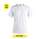 Camiseta Adulto Blanca "keya" MC150 - Imagen 5