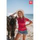 THC ROME WOMEN. Polo "slim fit" para mujer