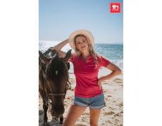 THC ROME WOMEN. Polo "slim fit" para mujer