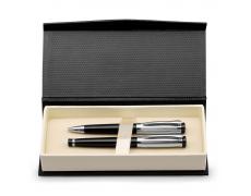 ORLANDO. Juego de roller y bolígrafo de metal