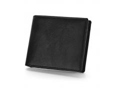 AFFLECK. Cartera de piel con bloqueo RFID