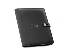EMERGE A5 FOLDER. Carpeta A5 con cargador inalámbrico