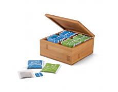 ARNICA. Caja de té de bambú
