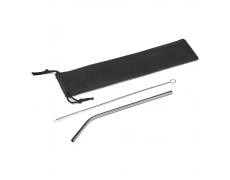 COCKTAIL. Pajita de acero inoxidable reutilizable