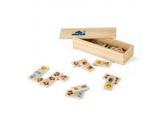 DOMIN. Juego de dominó de madera