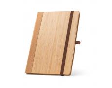 ORWELL. Cuaderno A5 con tapa dura realizado con hojas de bambú y corcho
